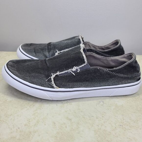 Eddie Bauer Slip On Denim Sneakers 11 - Picture 4 of 7